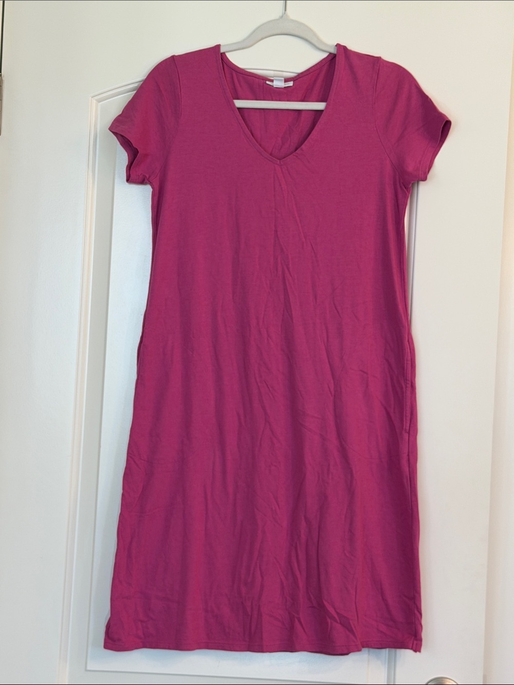 J. Jill Pink T-Shirt Dress, size Small